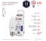 Набор ламп ЭРА 10 штук STD LED B35-11W-860-E27 светодиодные 11Вт свеча холодный дневной свет Е27 Б0057757 3