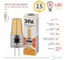 Набор ламп ЭРА 10 штук STD LED JC-2,5W-220V-SLC-827-G4 светодиодные 2,5Вт силикон капсула теплый белый свет G4 Б0057770 3