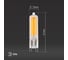 Набор ламп ЭРА 10 штук STD LED JCD-6W-GL-840-G9 светодиодные 6Вт капсула нейтральный белый свет G9 Б0057765 4