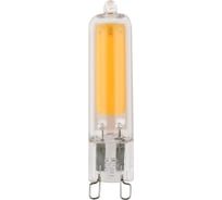 Набор ламп ЭРА 10 штук STD LED JCD-6W-GL-827-G9 светодиодные 6Вт капсула теплый белый свет G9 Б0057764