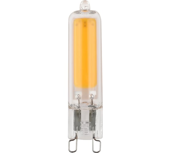 Набор ламп ЭРА 10 штук STD LED JCD-6W-GL-827-G9 светодиодные 6Вт капсула теплый белый свет G9 Б0057764