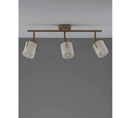 Спот Moderli Inari матовый золотой, бежевый V11855-3C