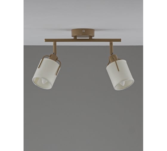 Спот Moderli Inari матовый золотой, бежевый V11854-2C
