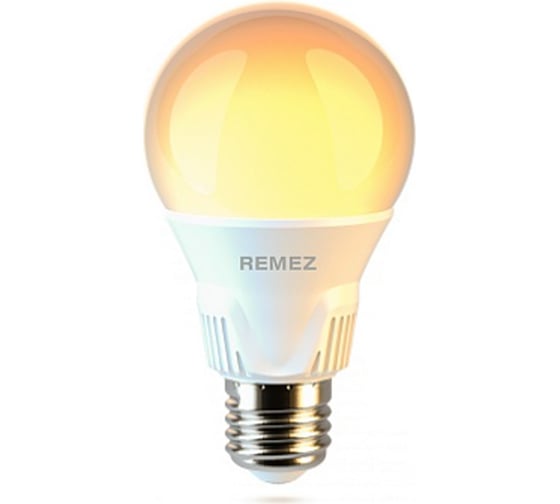 Светодиодная лампочка солнечного света Remez LED A60 9W 3000K ЦБ-00000057