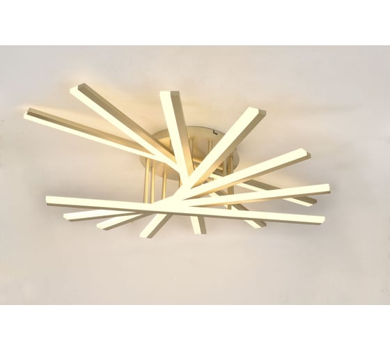 Светильник потолочный светодиодный Rivoli Cordelia 6184-701 LED 120Вт 3000-6000К золотой с пультом Б0068441