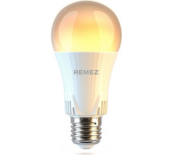 Светодиодная лампочка солнечного света Remez LED A60 E27 12W 3000K ЦБ-00000122