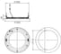 Аварийный светильник DIORA Downlight C 22/2000 4K A DDlC20-A 7