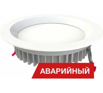 Аварийный светильник DIORA Downlight IP65 40/5000 opal 5K CL A DD40IP65-O-5K-CL-A