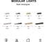 Основание потолочное MANTRA 14L MODULAR LIGHT FLORONES 9392 11