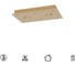 Основание потолочное MANTRA 8L MODULAR LIGHT FLORONES 9388 5