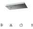 Основание потолочное MANTRA 8L MODULAR LIGHT FLORONES 9387 5