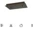 Основание потолочное MANTRA 8L MODULAR LIGHT FLORONES 9389 5