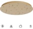 Основание потолочное MANTRA 24L MODULAR LIGHT FLORONES 9376 4