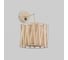 Настенный светильник TK Lighting E27 Harmony Sabia с тканевым плафоном 11462 бежевый a072563 1