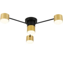 Светильник потолочный Ambrella Light /4 BK/GD черный/золото GX53/4 max 12 В 645х135 FL51722