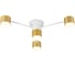 Светильник потолочный Ambrella Light /4 WH/GD белый/золото GX53/4 max 12 В 645х135 FL51720 1