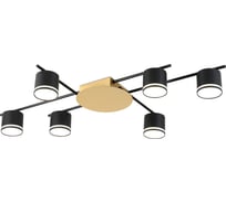 Светильник потолочный Ambrella Light /6 BK/GD черный/золото GX53/6 max 12 В 870х570х110 FL51756