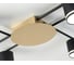 Светильник потолочный Ambrella Light /6 BK/GD черный/золото GX53/6 max 12 В 870х570х110 FL51756 4