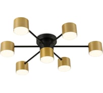 Светильник потолочный Ambrella Light /7 BK/GD черный/золото GX53/7 max 12 В 645х135 FL51726