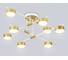 Светильник потолочный Ambrella Light /8 WH/GD белый/золото GX53/8 max 12 В 720х720х245 FL51751 2