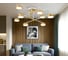 Светильник потолочный Ambrella Light /8 WH/GD белый/золото GX53/8 max 12 В 720х720х245 FL51751 5