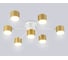Светильник потолочный Ambrella Light /7 WH/GD белый/золото GX53/7 max 12 В 645х135 FL51725 2