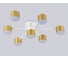 Светильник потолочный Ambrella Light /7 WH/GD белый/золото GX53/7 max 12 В 645х135 FL51725 3