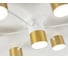 Светильник потолочный Ambrella Light /7 WH/GD белый/золото GX53/7 max 12 В 645х135 FL51725 4