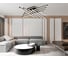 Ambrella Light Светильник светодиодный потолочный BK черный 130 В 3000K-6400K 810х810х130 (ПДУ ИК) FL6262 7
