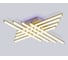Ambrella Light Светильник светодиодный потолочный GD золото 115 В 3000K-6400K+RGB 810х810х130 (ПДУ ИК) FL6263 2