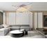 Ambrella Light Светильник светодиодный потолочный GD золото 115 В 3000K-6400K+RGB 810х810х130 (ПДУ ИК) FL6263 10