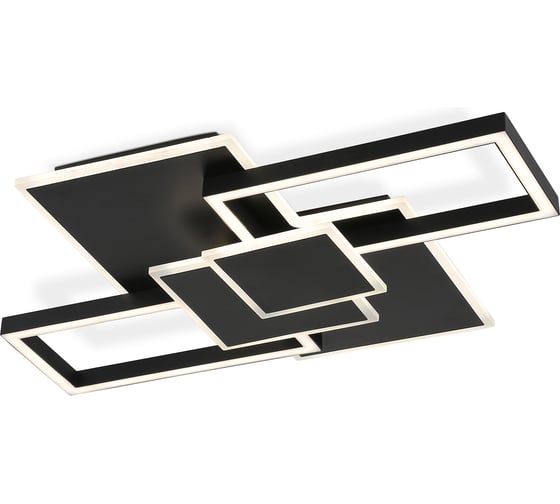 Ambrella Light Светильник светодиодный потолочный /5 BK черный 95 В 3000K-6400K 705х500х95 (ПДУ ИК) FA1032