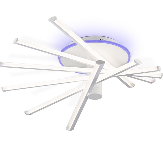 Ambrella Light Светильник светодиодный потолочный WH белый 88 В 3000K-6400K+RGB 605х605х200 (ПДУ ИК) FL6231