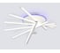 Ambrella Light Светильник светодиодный потолочный WH белый 88 В 3000K-6400K+RGB 605х605х200 (ПДУ ИК) FL6231 3