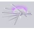 Ambrella Light Светильник светодиодный потолочный WH белый 88 В 3000K-6400K+RGB 605х605х200 (ПДУ ИК) FL6231 6
