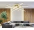 Ambrella Light Светильник светодиодный потолочный GD золото 97 В 3000K-6400K 805х760х170 (ПДУ ИК) FL6254 7