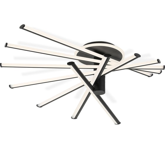 Ambrella Light Светильник светодиодный потолочный BK черный 135 В 3000K-6400K 900х750х230 (ПДУ ИК) FL6242