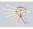 Светильник светодиодный потолочный Ambrella Light GD золото 125 В 3000K-6400K+RGB 900х750х230 (ПДУ ИК) FL6244 2