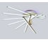 Светильник светодиодный потолочный Ambrella Light GD золото 125 В 3000K-6400K+RGB 900х750х230 (ПДУ ИК) FL6244 4