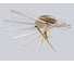 Светильник светодиодный потолочный Ambrella Light GD золото 125 В 3000K-6400K+RGB 900х750х230 (ПДУ ИК) FL6244 10