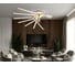 Светильник светодиодный потолочный Ambrella Light GD золото 125 В 3000K-6400K+RGB 900х750х230 (ПДУ ИК) FL6244 11