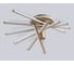 Светильник светодиодный потолочный Ambrella Light GD золото 96 В 3000K-6400K 605х605х200 (ПДУ ИК) FL6234 6