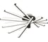 Светильник светодиодный потолочный Ambrella Light BK черный 96 В 3000K-6400K 605х605х200 (ПДУ ИК) FL6232 1