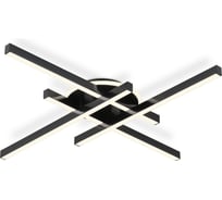Ambrella Light Светильник светодиодный потолочный BK черный 58 В 3000K-6400K 700х700х85 (ПДУ ИК) FL6282