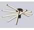 Светильник светодиодный потолочный Ambrella Light BK черный 70 В 3000K-6400K 605х605х170 (ПДУ ИК) FL6222 5