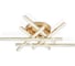 Ambrella Light Светильник светодиодный потолочный GD золото 75 В 3000K-6400K 740х710х170 (ПДУ РАДИО 2.4G) FA8899 1