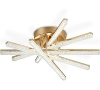 Ambrella Light Светильник светодиодный потолочный GD золото 65 В 3000K-6400K 600х580х190 (ПДУ РАДИО 2.4G) FA8897