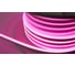 Неон тонкий DIAMOND LED 12V, цвет светло-розовый NEON-8X16-SIL-DC12-LIGHT PINK-10mm-MEN (50 п.м.) 1