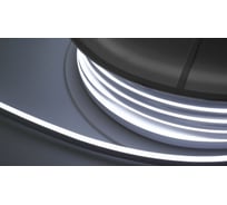 Неон тонкий DIAMOND LED 12V, цвет холодный белый NEON-6X12-SIL-DC12-COLD WHITE-10mm-MEN (50 п.м.)