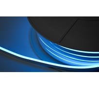 Неон тонкий DIAMOND LED 12V, цвет холодный голубой NEON-6X12-SIL-DC12-ICE BLUE-10mm-MEN (50 п.м.)